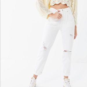 Urban Outfitters BDG White Mom Jeans